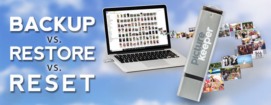 Backup vs. Restore vs. Reset – PictureKeeper.com