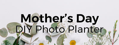 DIY Mother's Day Photo Planter