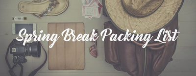 Spring Break Beach Packing List