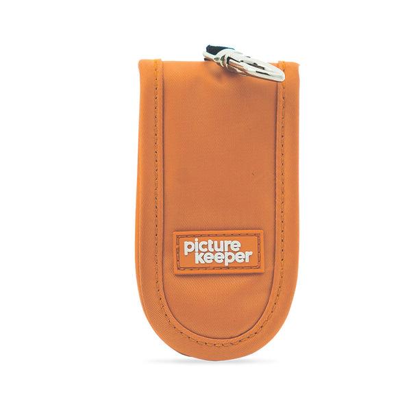 Picture Keeper Keychain Case - Tangerine