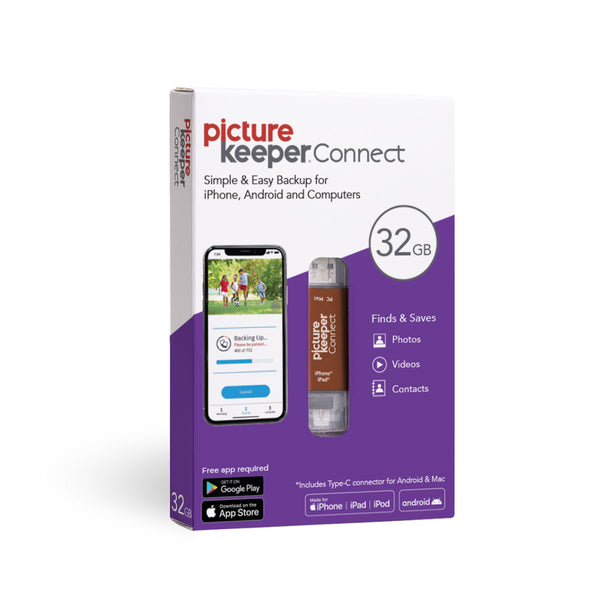 Picture Keeper Connect Classic Style w/ Adapter 32GB