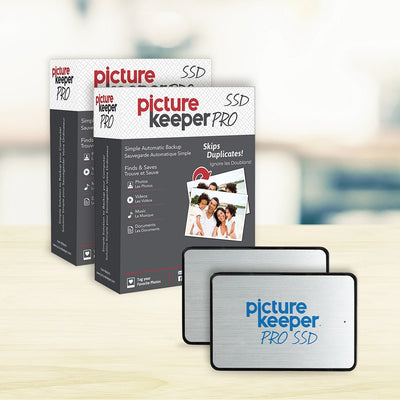 Picture Keeper PRO SSD 400GB 2-pack - PictureKeeper.com
