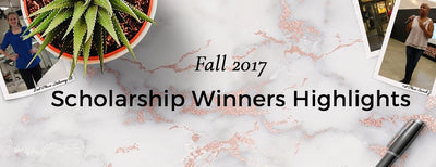 Fall 2017 Scholarship Winner Highlights