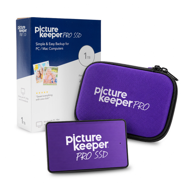 Picture Keeper PRO 1TB SSD + Case Purple