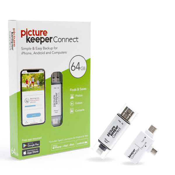 Picture Keeper Connect Classic Style w/ Adapter 64GB