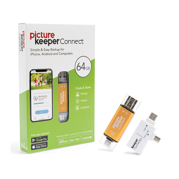 Picture Keeper Connect Classic Style w/ Adapter 64GB