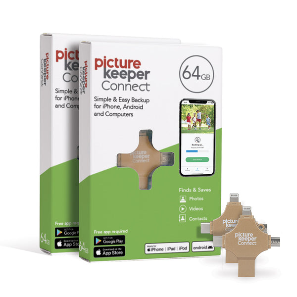 Picture Keeper Connect 64GB 2-Pack