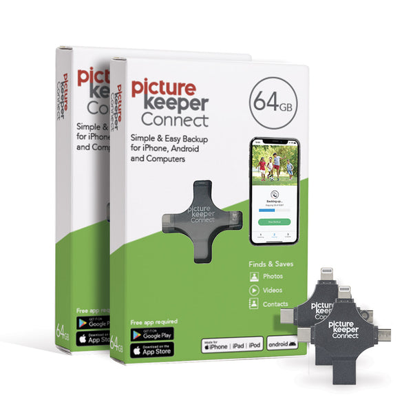 Picture Keeper Connect 64GB 2-Pack