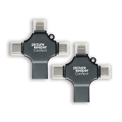 Picture Keeper Connect 16GB 2 - Pack Gray - PictureKeeper.com