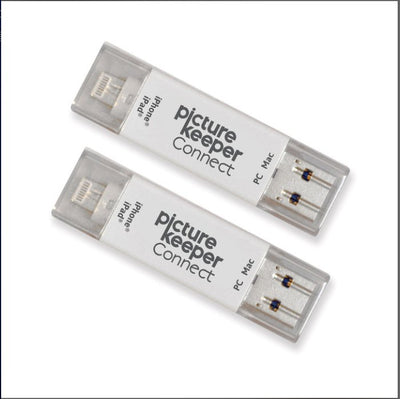 Picture Keeper Connect 16GB Vintage White 2 - Pack - PictureKeeper.com