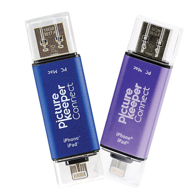 Picture Keeper Connect Blue & Purple 30% Off - PictureKeeper.com