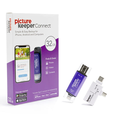 Picture Keeper Connect Blue & Purple 30% Off - PictureKeeper.com