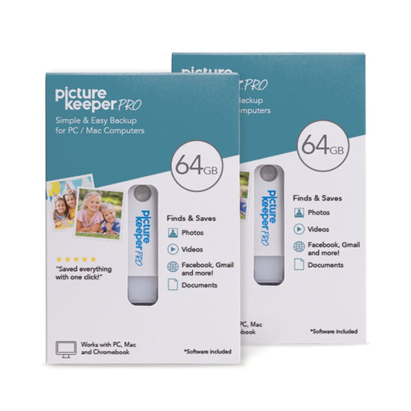 Picture Keeper PRO 64GB 2-Pack - PictureKeeper.com