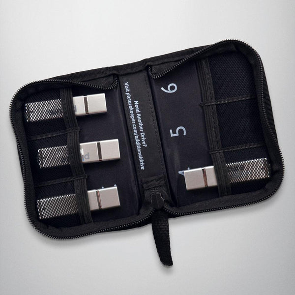 Keeper Case USB Drive 6-Capacity - PictureKeeper.com