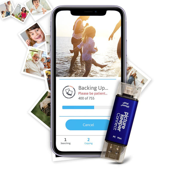 Picture Keeper Connect - Purple & Blue - PictureKeeper.com