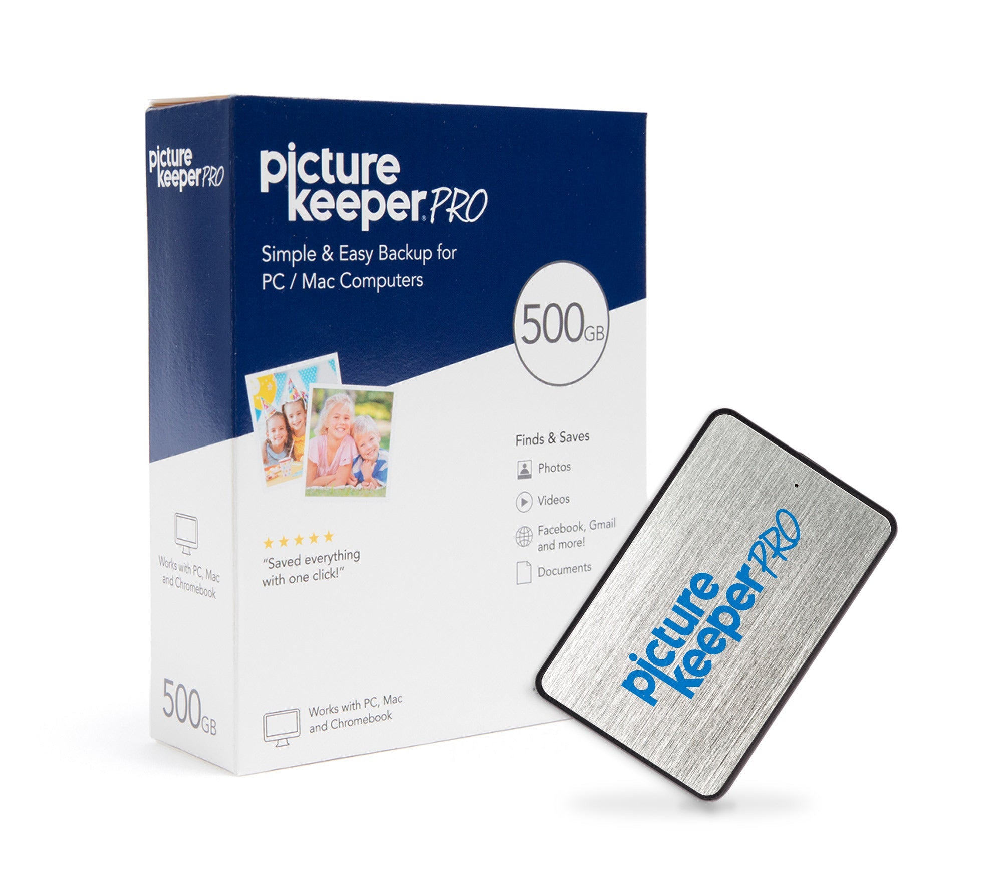 Picture Keeper Pro 500GB Photo Backup Device